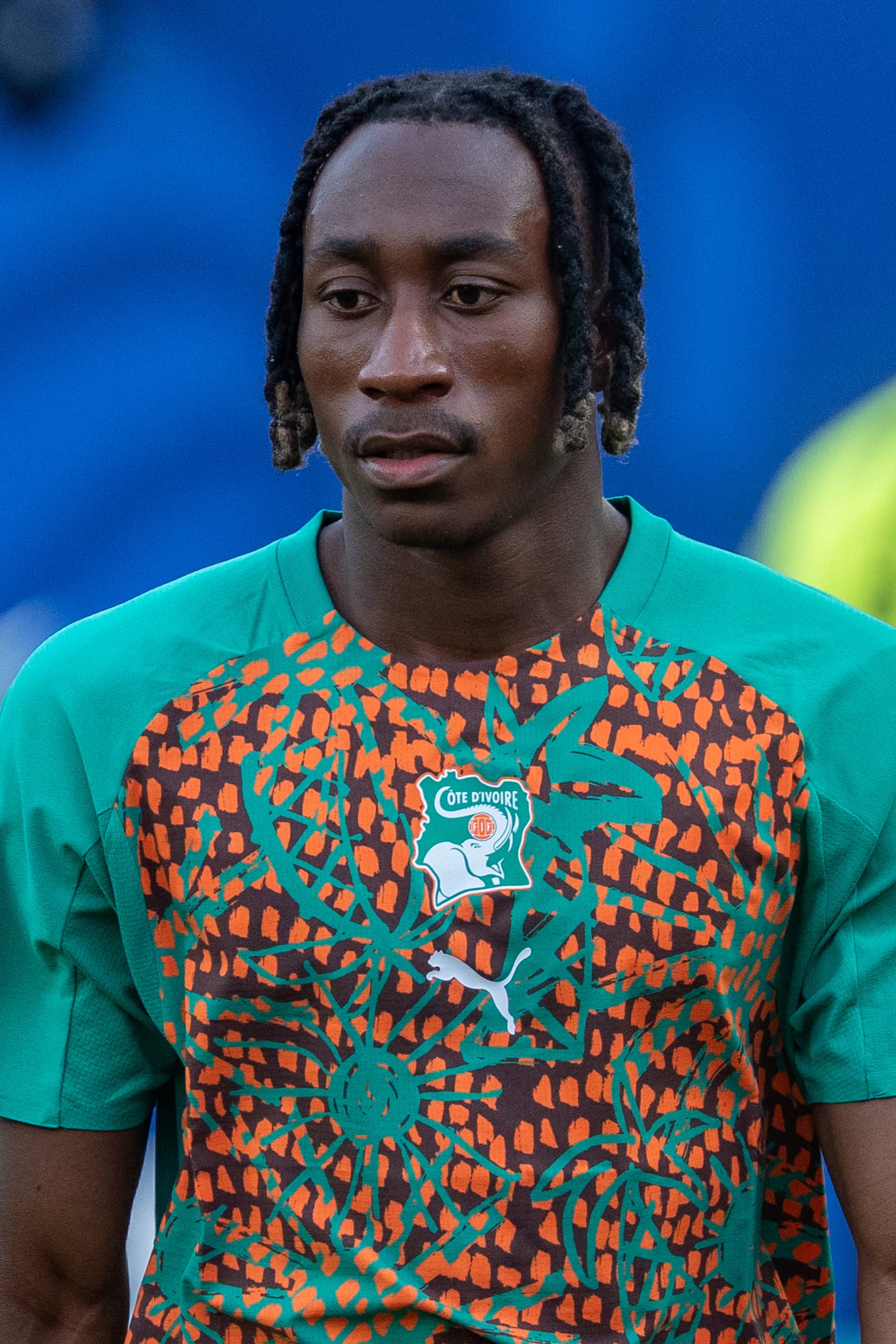 Portrait of Yan Diomande